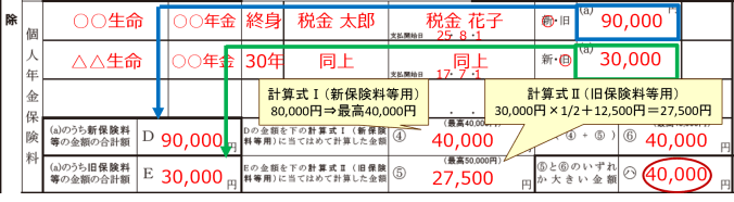 保険料控除申告書 令和6年分