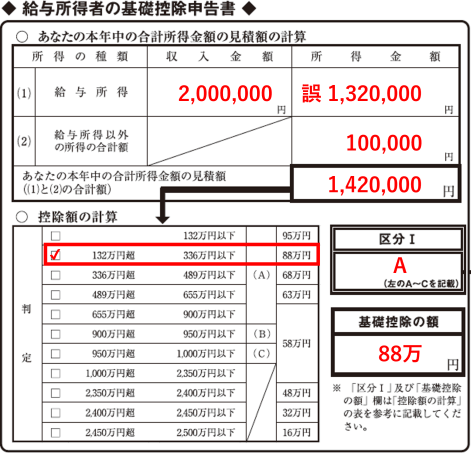 基礎控除申告書 令和7年分 公的年金