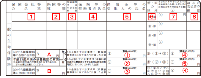 保険料控除申告書 令和8年分